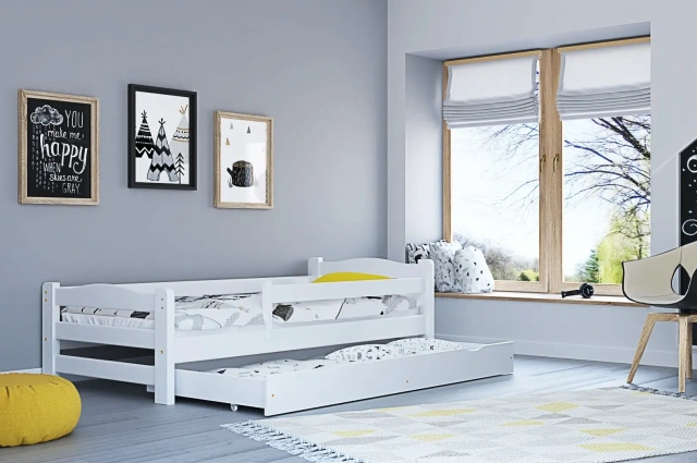 Einzelbett, Kinderbett MIDI - Kubuk Moebel