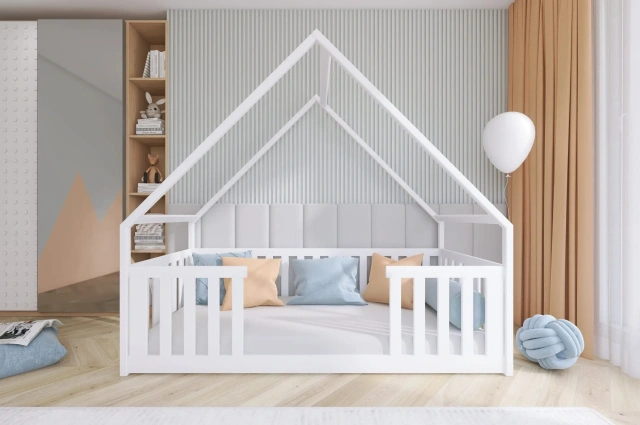 Kinderbett, Hausbett, Laufstall BEE - Kubuk Moebel