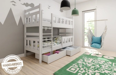 Etagenbett, Spielbett MARCEL für 2 oder 3 Personen Etagenbett, Spielbett MARCEL für 2 oder 3 Personen