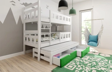 Etagenbett, Spielbett MARCEL für 2 oder 3 Personen Etagenbett, Spielbett MARCEL für 2 oder 3 Personen