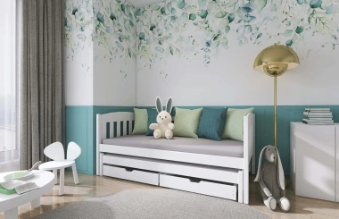 Ausziehbett, Kinderbett, Doppelbett AMELA - Kubuk Moebel
