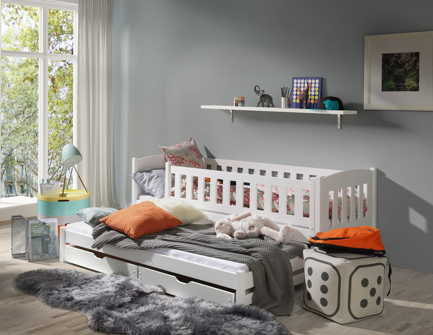 Ausziehbett, Kinderbett, Doppelbett AMELA - Kubuk Moebel Ausziehbett, Kinderbett, Doppelbett AMELA - Kubuk Moebel