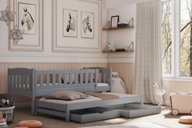 Ausziehbett, Kinderbett, Doppelbett AMELA - Kubuk Moebel Ausziehbett, Kinderbett, Doppelbett AMELA - Kubuk Moebel