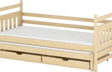 Ausziehbett, Kinderbett, Doppelbett DANIEL - Kubuk Moebel