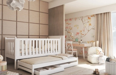 Ausziehbett, Kinderbett, Doppelbett KAYA - Kubuk Moebel