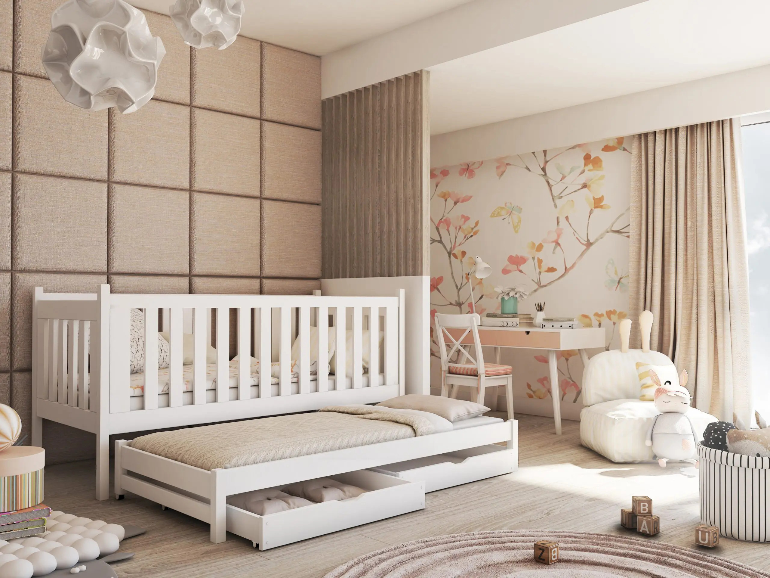 Ausziehbett, Kinderbett, Doppelbett KAYA - Kubuk Moebel Ausziehbett, Kinderbett, Doppelbett KAYA - Kubuk Moebel