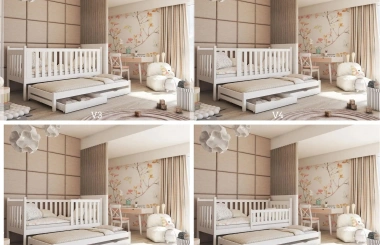 Ausziehbett, Kinderbett, Doppelbett KAYA - Kubuk Moebel Ausziehbett, Kinderbett, Doppelbett KAYA - Kubuk Moebel