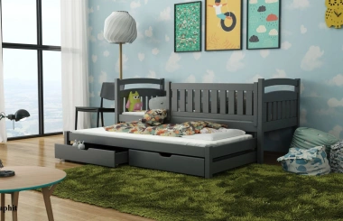 Ausziehbett, Kinderbett, Doppelbett GALAXY - Kubuk Moebel