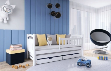 Ausziehbett, Kinderbett, Doppelbett GALAXY - Kubuk Moebel