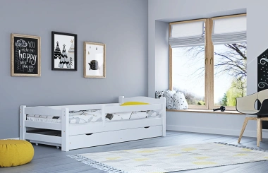 Einzelbett, Kinderbett MIDI - Kubuk Moebel