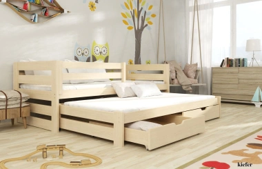 Ausziehbett, Kinderbett, Doppelbett KUBUS - Kubuk Moebel