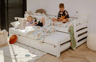 Ausziehbett, Doppelbett, Kinderbett SENSO - Kubuk Moebel