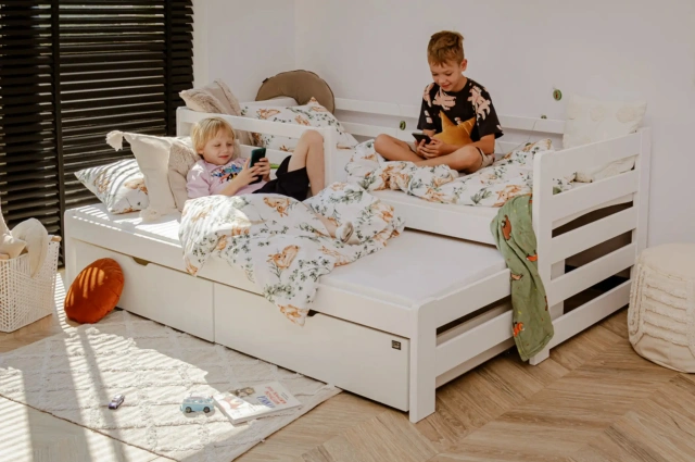 Ausziehbett, Doppelbett, Kinderbett SENSO - Kubuk Moebel