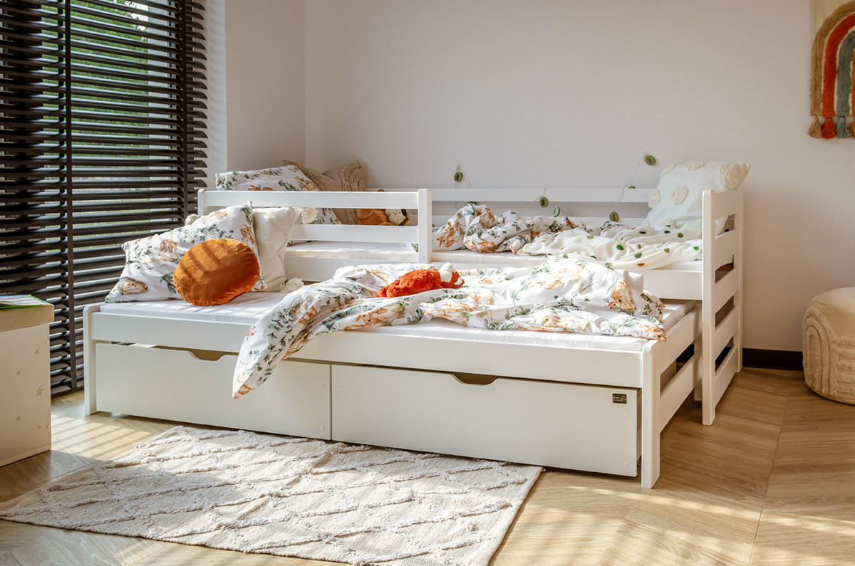 Ausziehbett, Doppelbett, Kinderbett SENSO - Kubuk Moebel