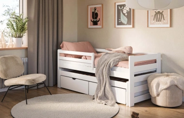 Ausziehbett, Doppelbett, Kinderbett SENSO - Kubuk Moebel