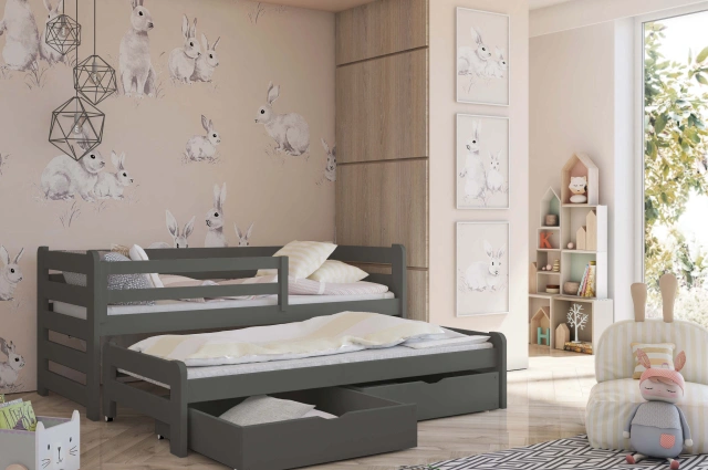 Ausziehbett, Doppelbett, Kinderbett SENSO - Kubuk Moebel