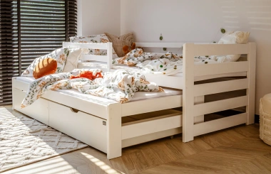 Ausziehbett, Doppelbett, Kinderbett SENSO - Kubuk Moebel