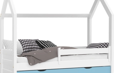 Einzelbett, Hausbett, Kinderbett MAXI HAUS - Kubuk Moebel