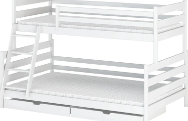 Etagenbett, Kinderbett FAMI mit Schubladen - Kubuk Moebel Etagenbett, Kinderbett FAMI mit Schubladen - Kubuk Moebel