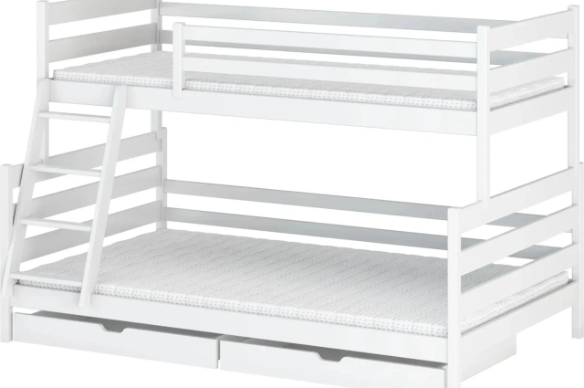 Etagenbett, Kinderbett FAMI mit Schubladen - Kubuk Moebel Etagenbett, Kinderbett FAMI mit Schubladen - Kubuk Moebel