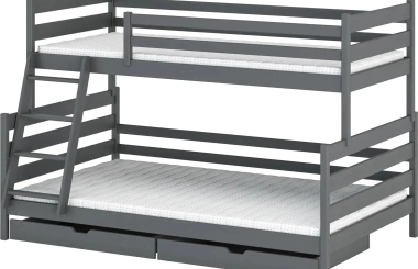 Etagenbett, Kinderbett FAMI mit Schubladen - Kubuk Moebel Etagenbett, Kinderbett FAMI mit Schubladen - Kubuk Moebel