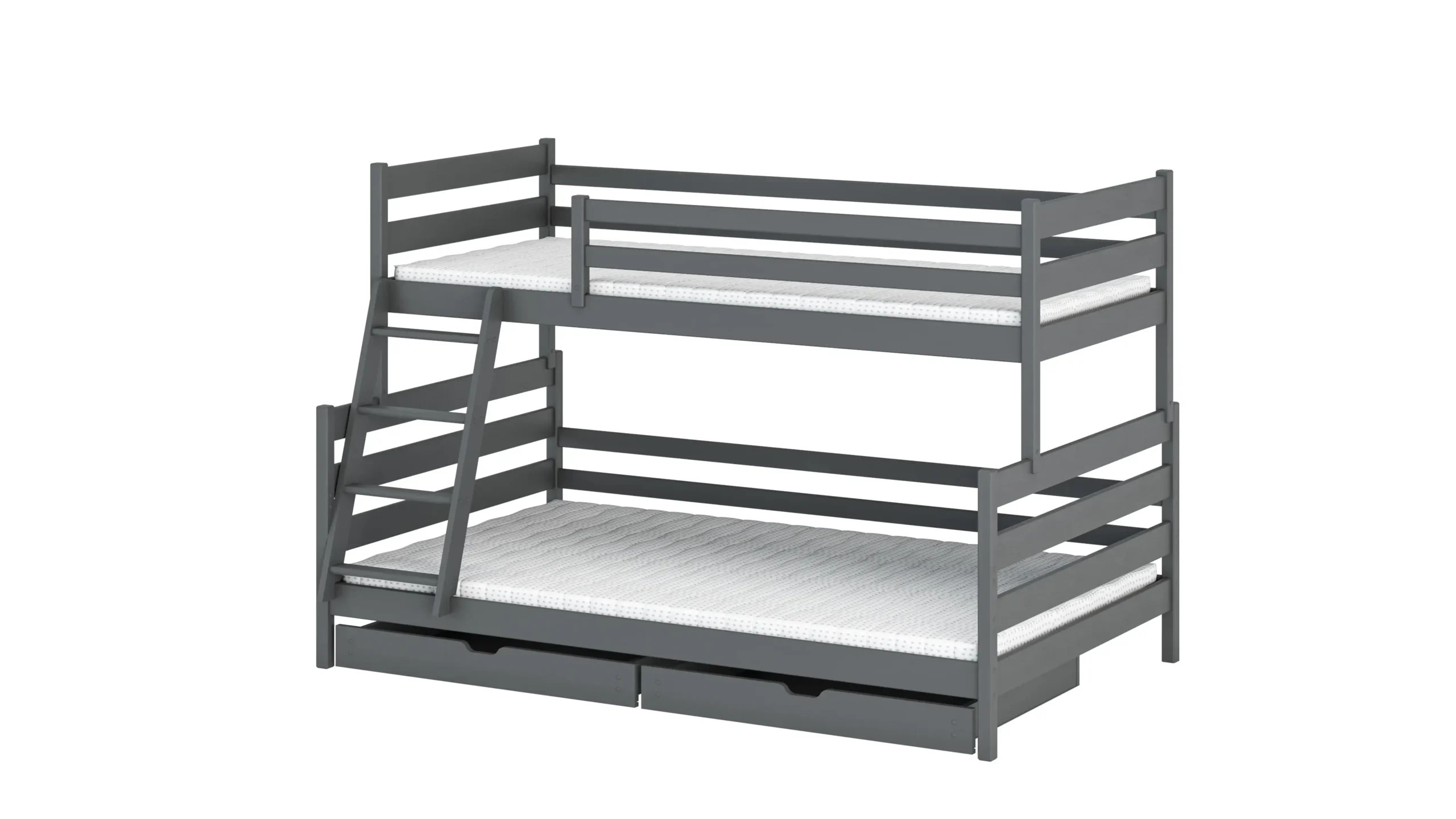 Etagenbett, Kinderbett FAMI mit Schubladen - Kubuk Moebel Etagenbett, Kinderbett FAMI mit Schubladen - Kubuk Moebel