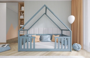 Kinderbett, Hausbett, Laufstall BEE - Kubuk Moebel