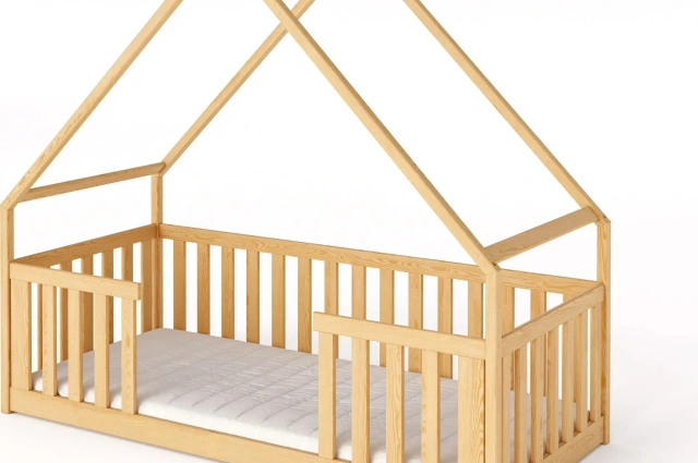 Kinderbett, Hausbett, Laufstall BEE - Kubuk Moebel