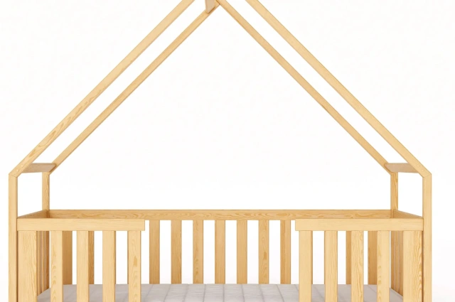 Kinderbett, Hausbett, Laufstall BEE - Kubuk Moebel