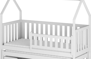 Hausbett, Ausziehbett, Kinderbett TYTUS - Kubuk Moebel