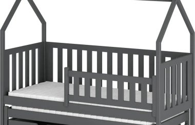 Hausbett, Ausziehbett, Kinderbett TYTUS - Kubuk Moebel