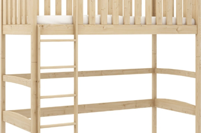 Hochbett, Kinderbett LARA - Kubuk Moebel