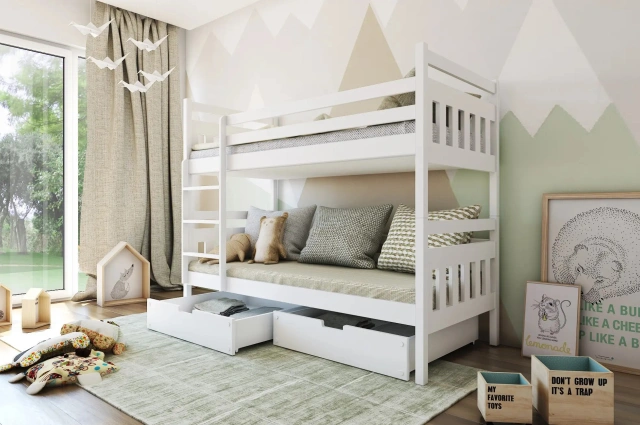 Etagenbett, Kinderbett ADAS - Kubuk Moebel