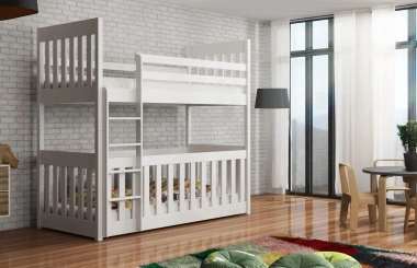 Etagenbett, Kinderbett CRIS - Kubuk Moebel