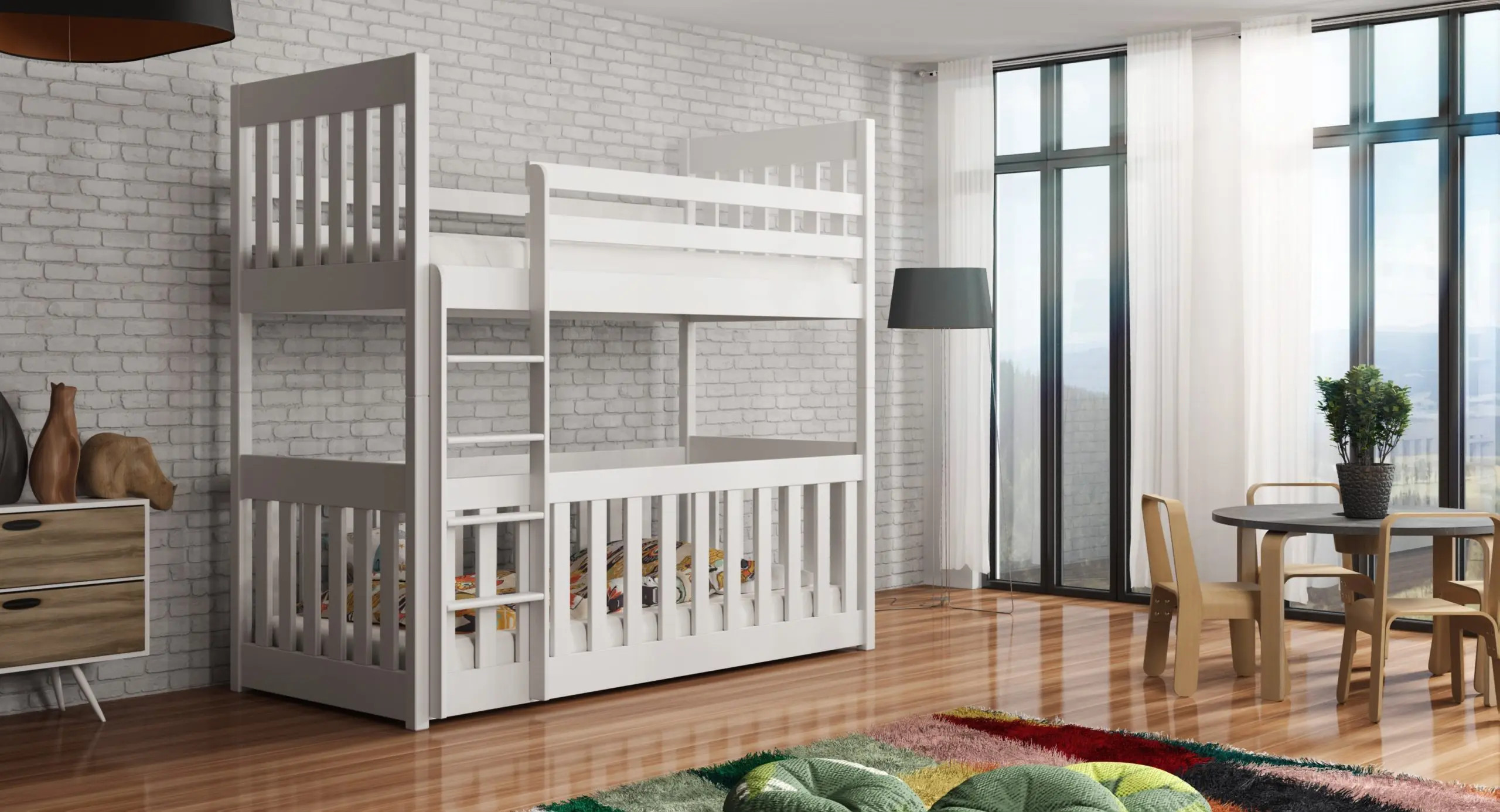 Etagenbett, Kinderbett CRIS - Kubuk Moebel