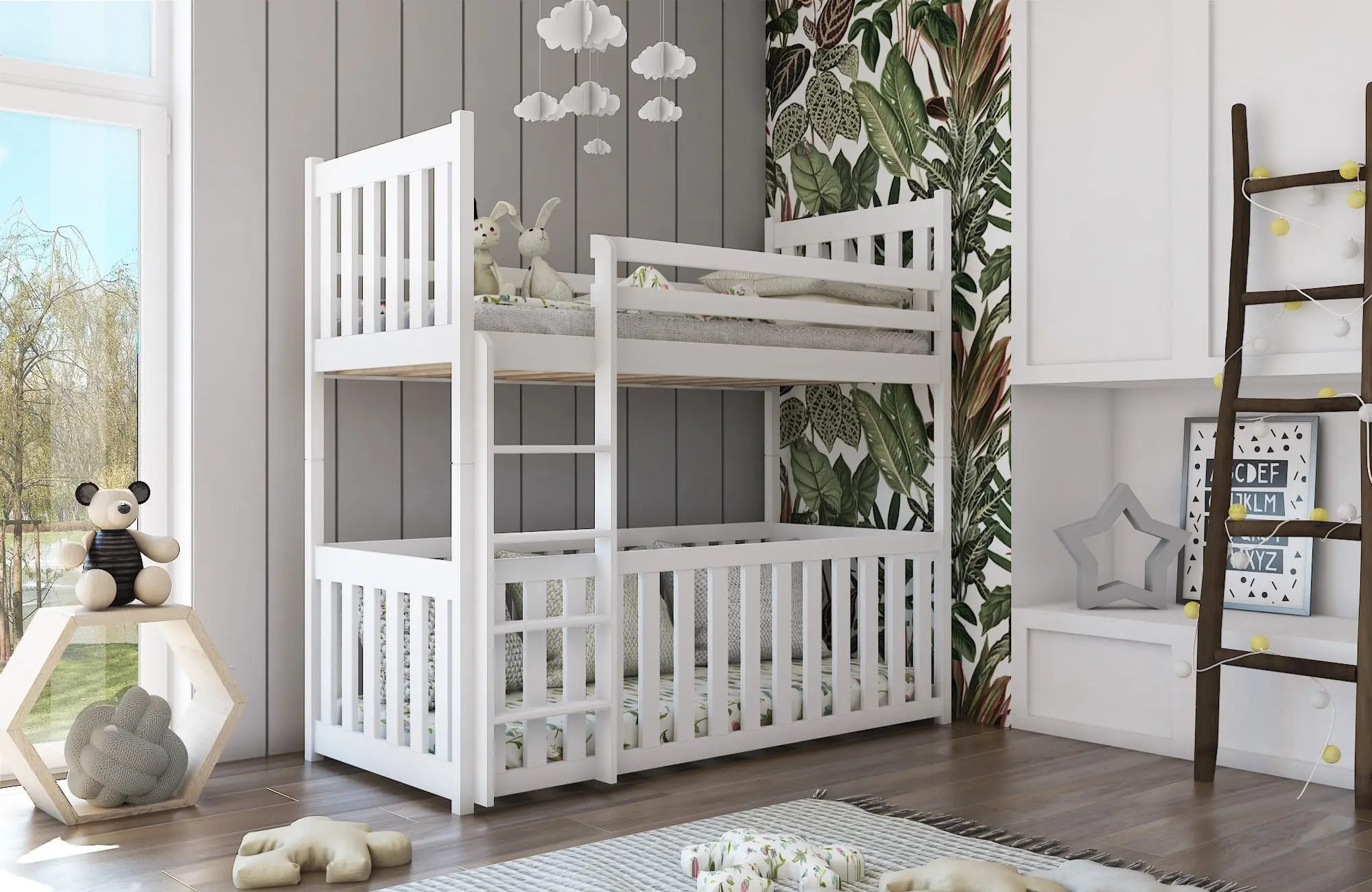 Etagenbett, Kinderbett CRIS - Kubuk Moebel