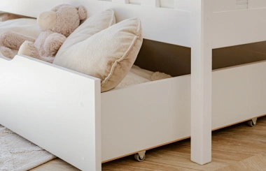 Etagenbett, Kinderbett DAVID mit Schubladen - Kubuk Moebel