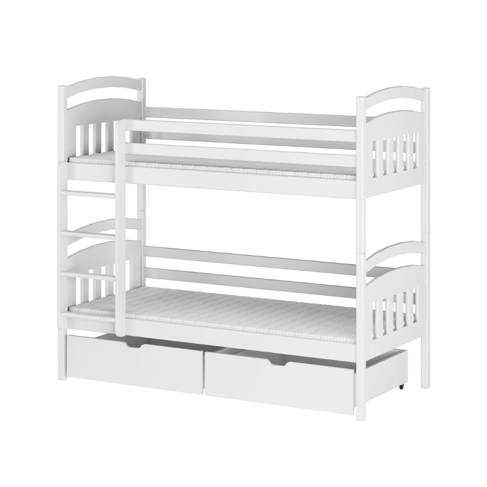 Etagenbett, Kinderbett GABI mit Schubladen - Kubuk Moebel