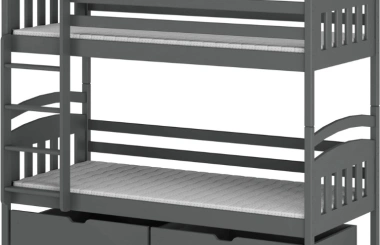 Etagenbett, Kinderbett GABI mit Schubladen - Kubuk Moebel