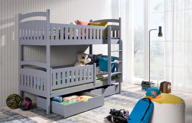 Etagenbett, Kinderbett IGNAS mit Schubladen - Kubuk Moebel Etagenbett, Kinderbett IGNAS mit Schubladen - Kubuk Moebel