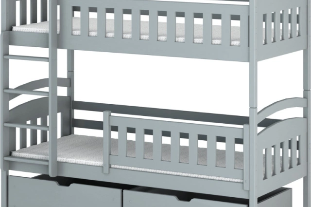 Etagenbett, Kinderbett IGNAS mit Schubladen - Kubuk Moebel Etagenbett, Kinderbett IGNAS mit Schubladen - Kubuk Moebel