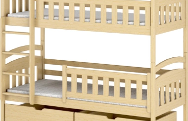 Etagenbett, Kinderbett IGNAS mit Schubladen - Kubuk Moebel Etagenbett, Kinderbett IGNAS mit Schubladen - Kubuk Moebel