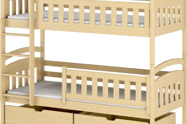 Etagenbett, Kinderbett IGNAS mit Schubladen - Kubuk Moebel Etagenbett, Kinderbett IGNAS mit Schubladen - Kubuk Moebel