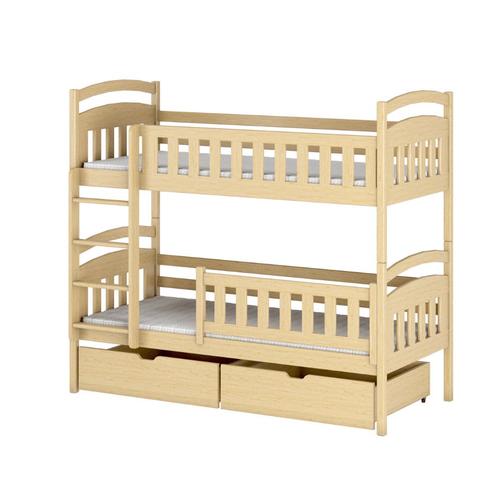 Etagenbett, Kinderbett IGNAS mit Schubladen - Kubuk Moebel Etagenbett, Kinderbett IGNAS mit Schubladen - Kubuk Moebel