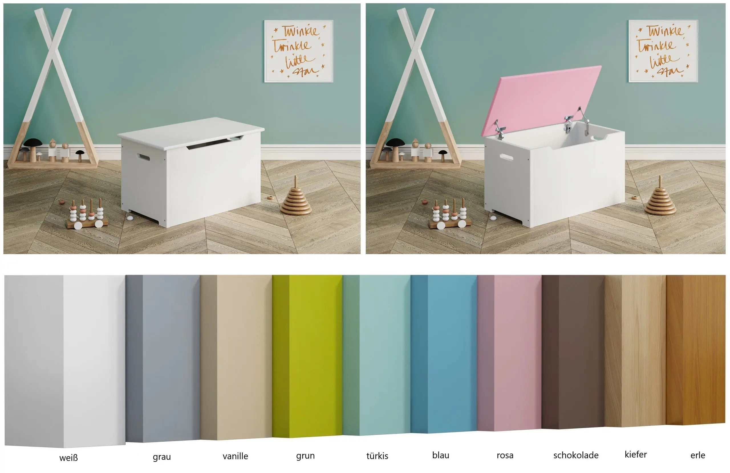 Etagenbett, Kinderbett IGNAS mit Schubladen - Kubuk Moebel Etagenbett, Kinderbett IGNAS mit Schubladen - Kubuk Moebel