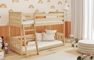 Etagenbett, Kinderbett KEVIN - Kubuk Moebel