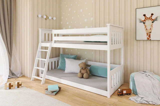 Etagenbett, Kinderbett KEVIN - Kubuk Moebel