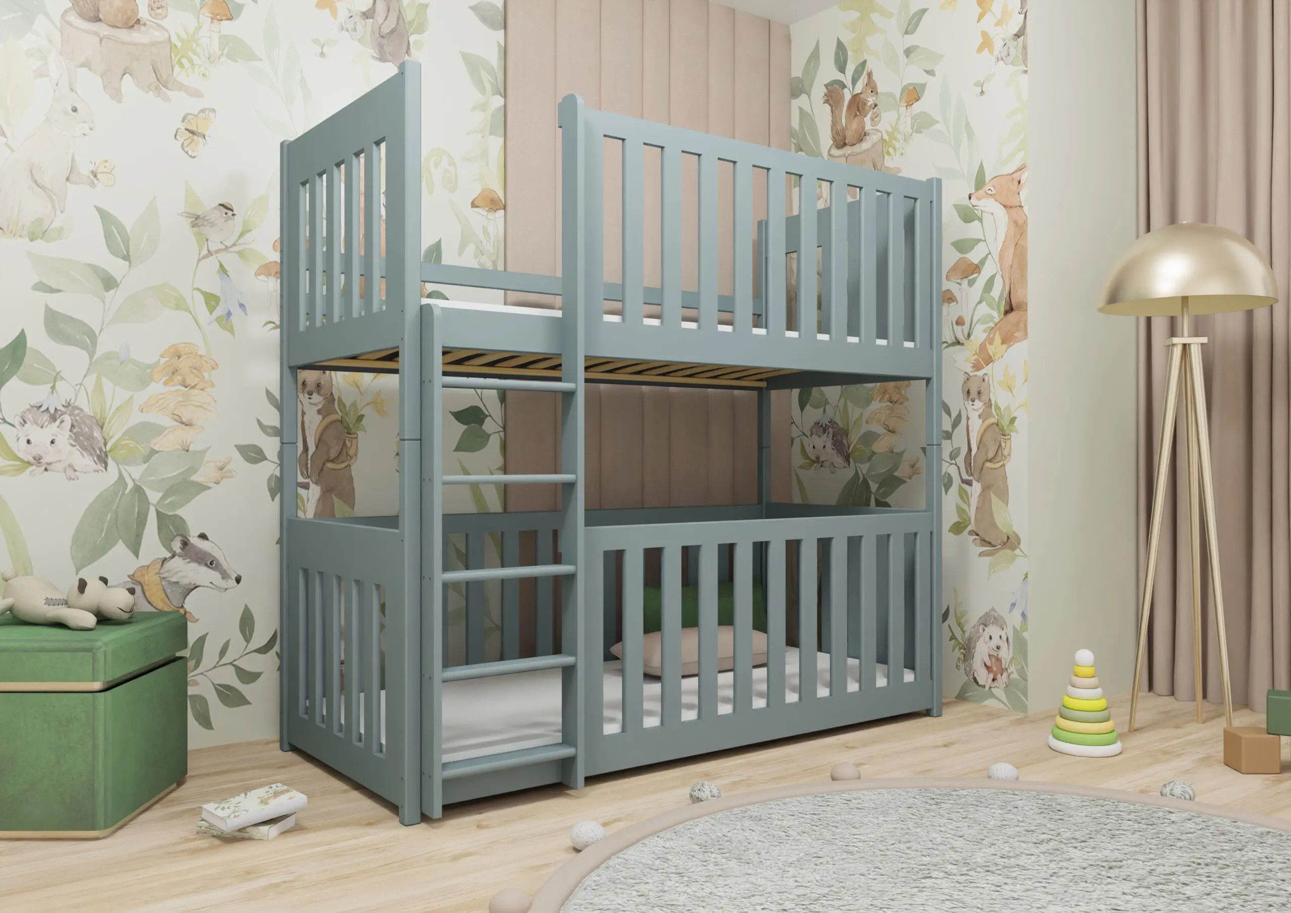 Etagenbett, Kinderbett KONRAD - Kubuk Moebel