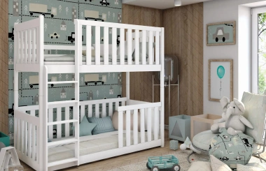 Etagenbett, Kinderbett KONRAD - Kubuk Moebel