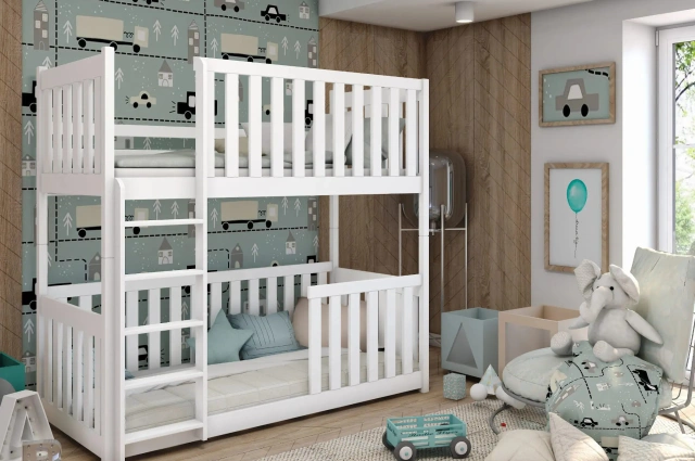 Etagenbett, Kinderbett KONRAD - Kubuk Moebel